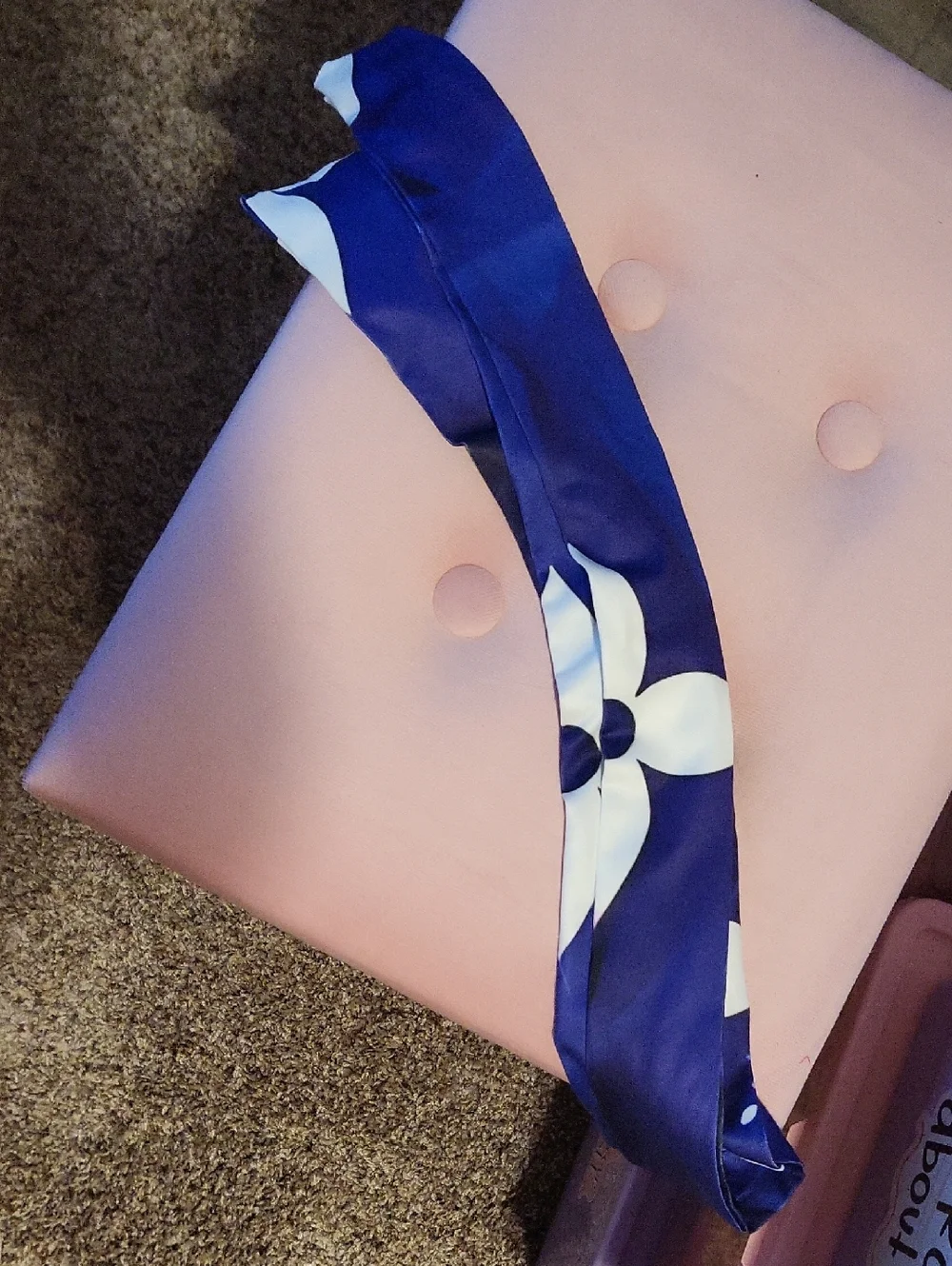 Plus Size Purple Wrap Around  Dress Comes With Belt - Picture 2 of 2